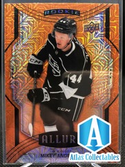 2020-21 Upper Deck Allure Orange Slice Rookie #110 Mikey Anderson